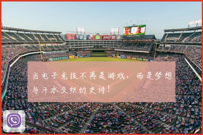 当电子竞技不再是游戏，而是梦想与汗水交织的史诗！