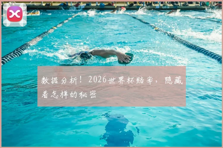 数据分析！2026世界杯赔率，隐藏着怎样的秘密